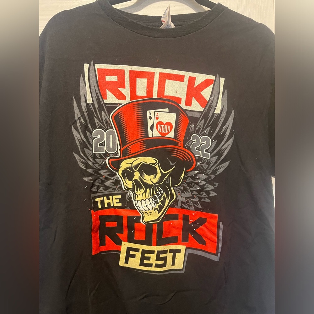 WDHA Rock the Rock 2022 event t shirt